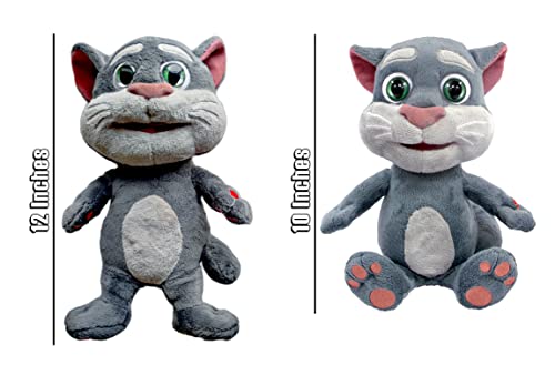 Relsy Talking Tom & Friends, Mi Talking Tom Peluche de 12 - Imagen 5