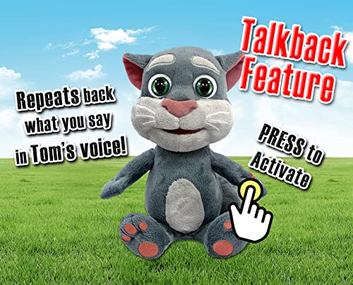 Relsy Talking Tom & Friends, Mi Talking Tom Peluche de 12 - Imagen 4