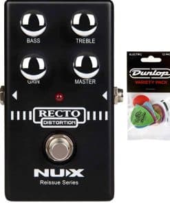 Pedal de Efecto de Guitarra Distorsión Recto Briskdrop NUX