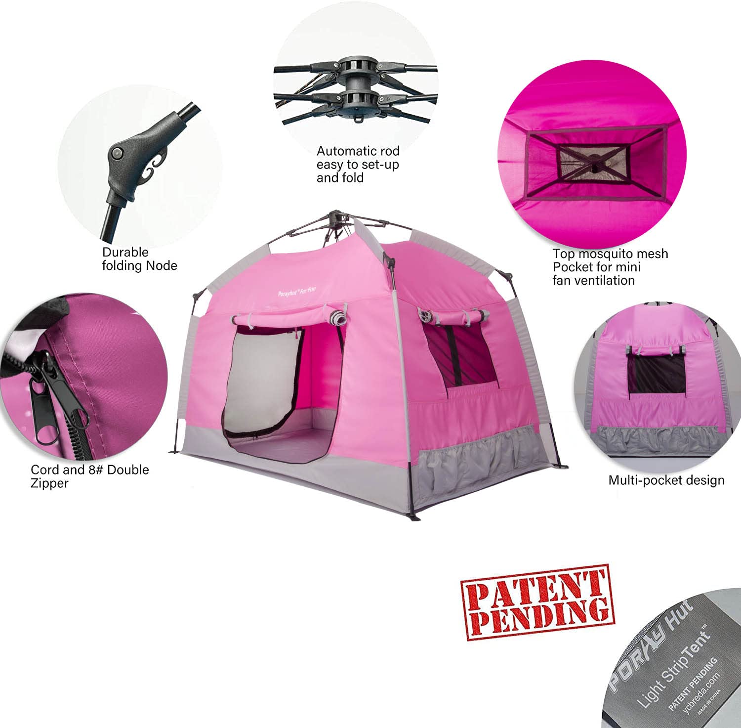 Casa de juegos para niños - Casa portátil para niños - - Imagen 3