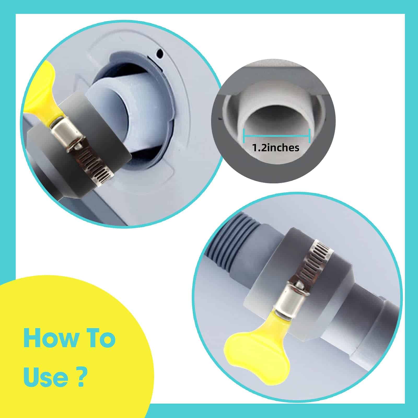 Kit de Extensión de Manguera de Drenaje Universal para - Imagen 6