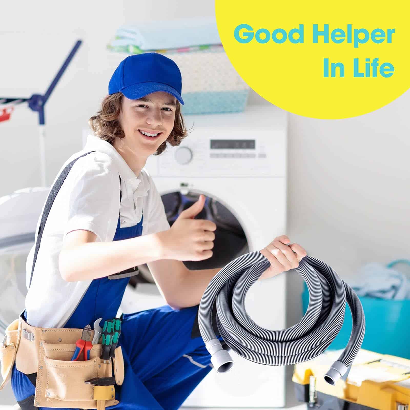 Kit de Extensión de Manguera de Drenaje Universal para - Imagen 8