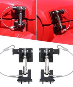 BESTAOO Pestillos de Capó para Jeep Wrangler JL JLU y