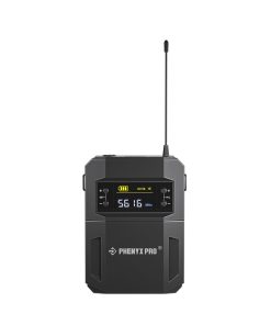 Transmisor BodyPack Inalámbrico UHF Phenyx Pro PTU-52 con