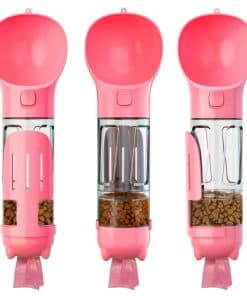 Botella de agua para mascotas, taza de viaje para perros