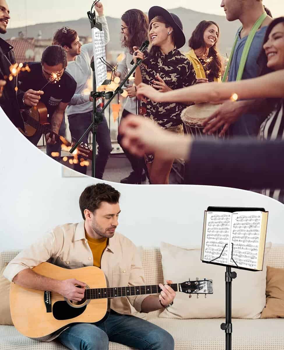 Soporte de música para partituras con soporte para - Imagen 8