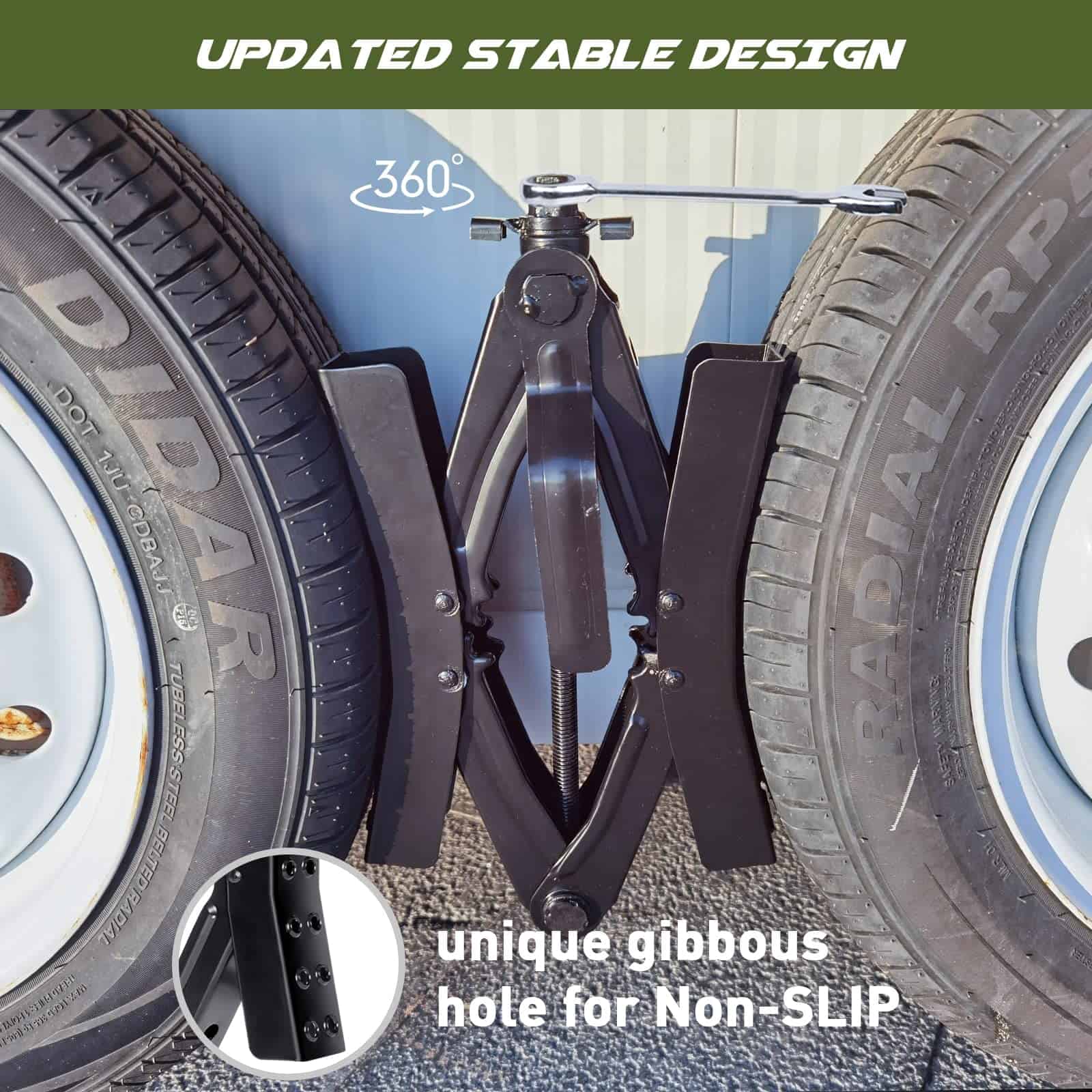 Bloque de rueda estabilizador para remolques de viaje - Imagen 7