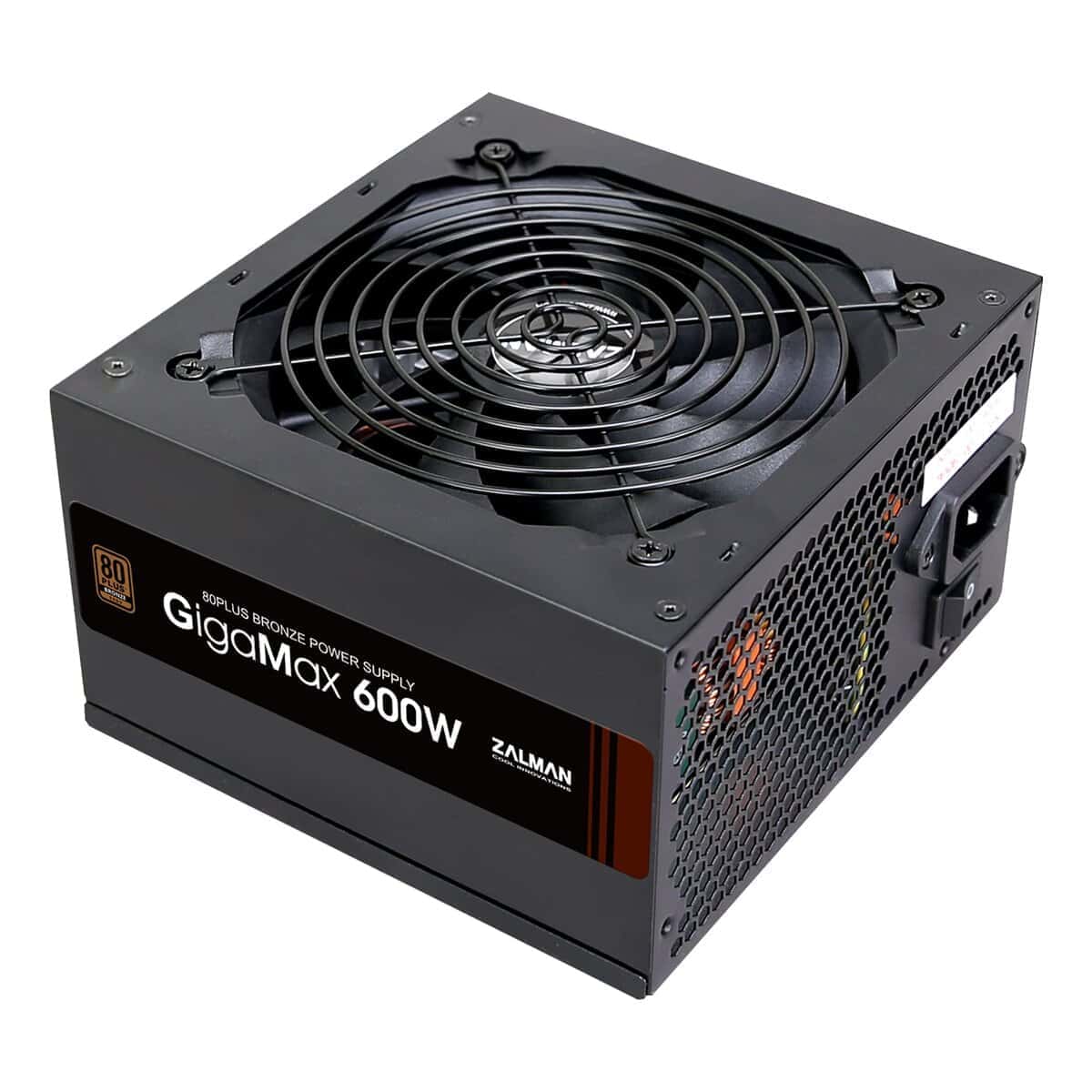Zalman GigaMax 600W Fuente de Alimentación 80+ Bronze, Alta