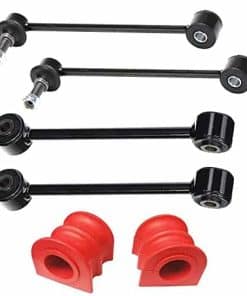 6PC Enlaces de Barra Estabilizadora Delantera con Buje