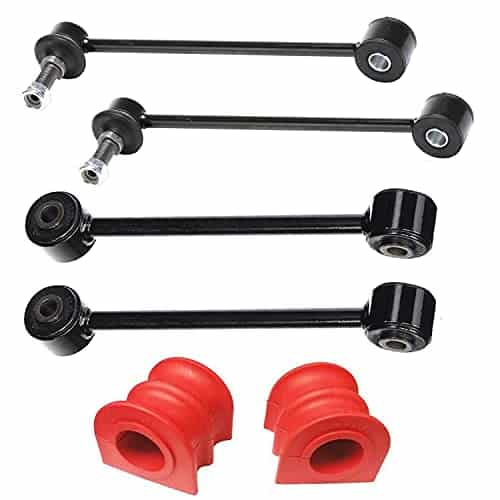 6PC Enlaces de Barra Estabilizadora Delantera con Buje
