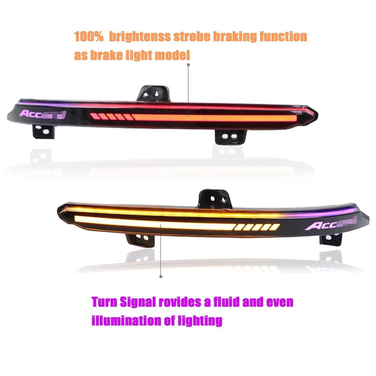 GeeGee Luz de Reflector Trasero de Niebla de Parachoques - Imagen 4