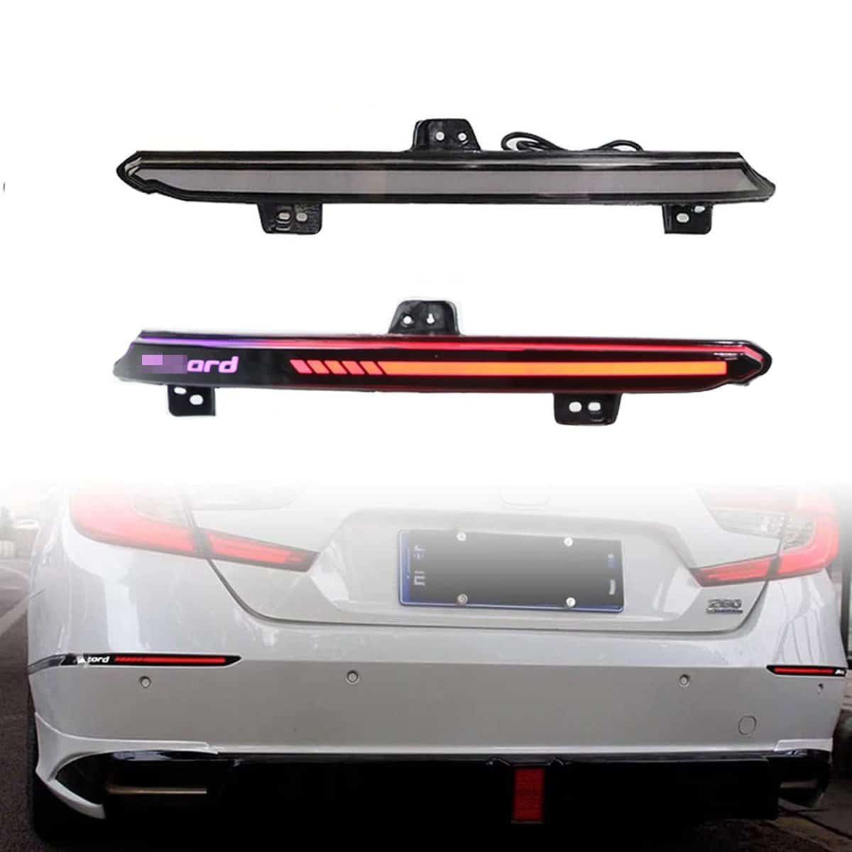 GeeGee Luz de Reflector Trasero de Niebla de Parachoques