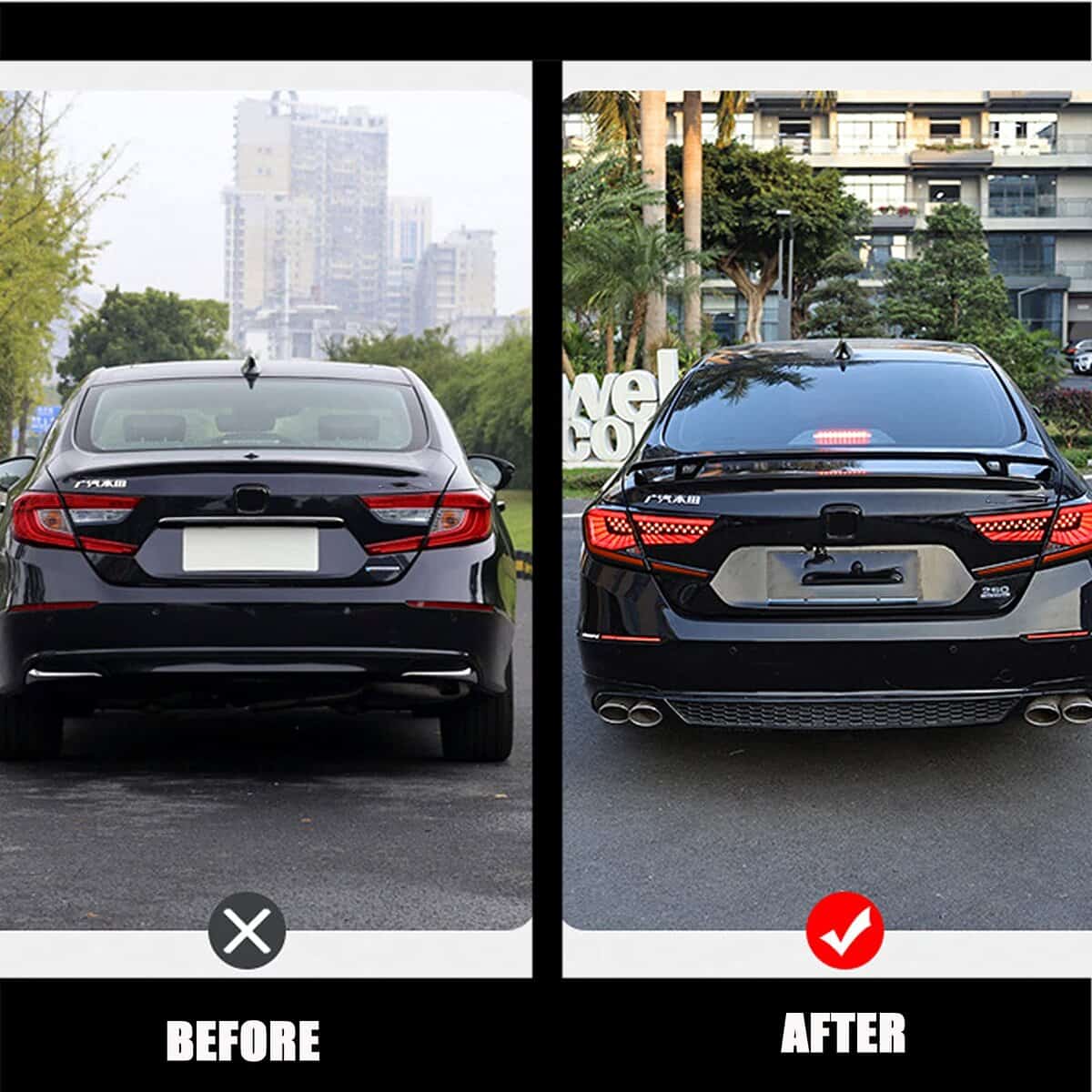 GeeGee Luz de Reflector Trasero de Niebla de Parachoques - Imagen 5