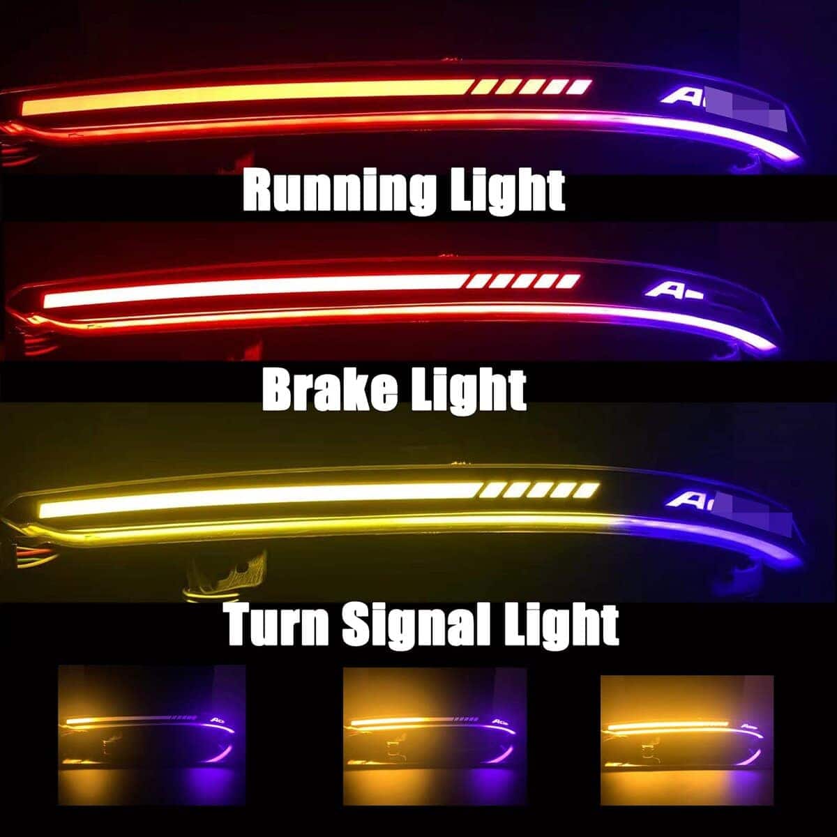 GeeGee Luz de Reflector Trasero de Niebla de Parachoques - Imagen 6