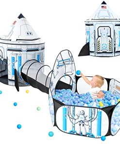 Tienda de Juegos Infantil Cohete Senodeer: 3Pcs Túnel de