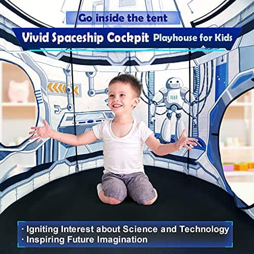 Tienda de Juegos Infantil Cohete Senodeer: 3Pcs Túnel de - Imagen 4