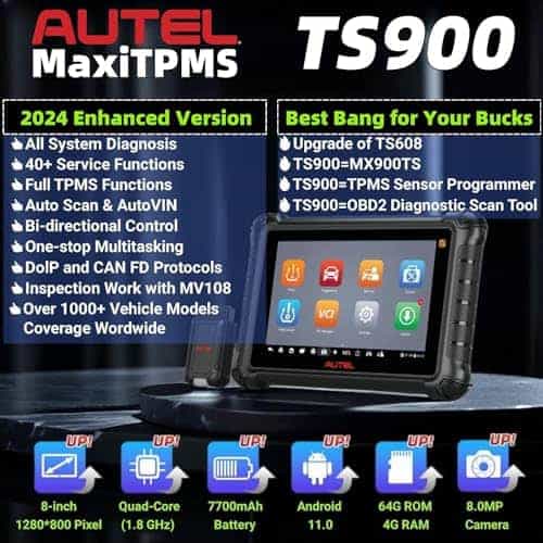 Autel MaxiTPMS TS900, Herramienta de Programación de TPMS - Imagen 3