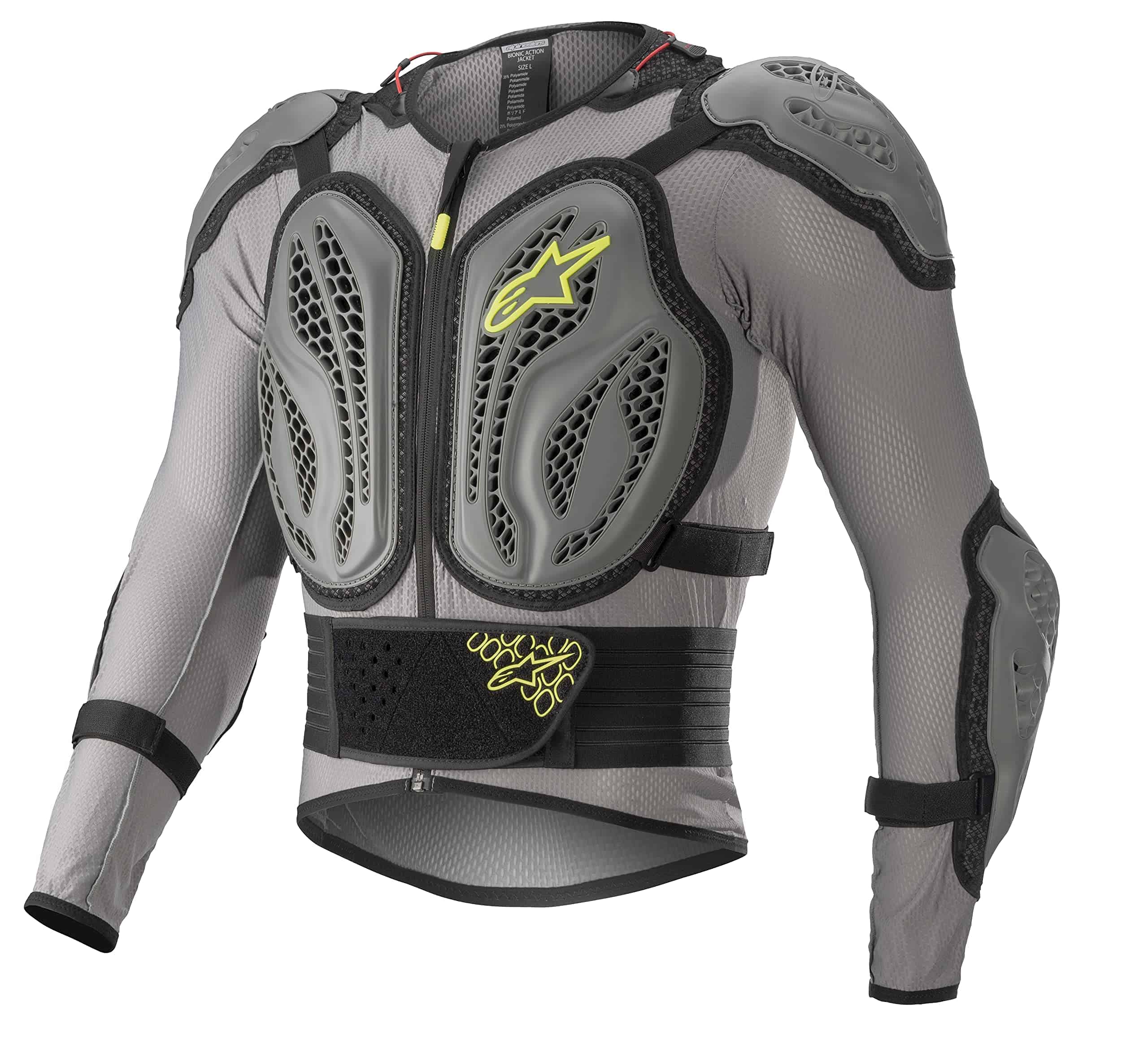 Chaqueta Alpinestars Bionic Action Dk Grey/Ash Grey/Ylw