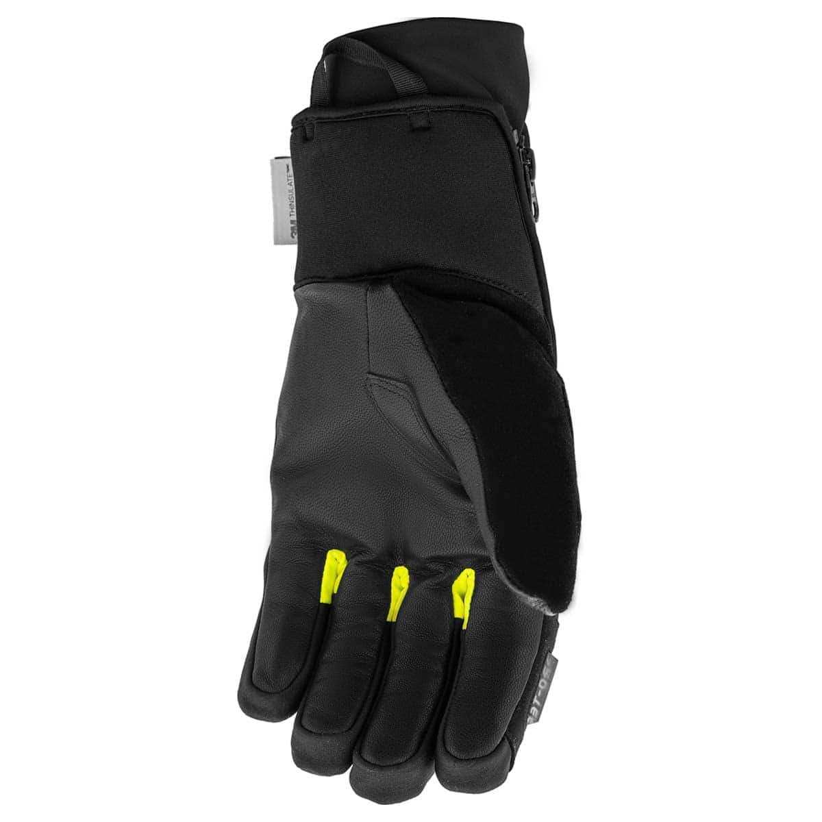Guante corto FXR Transfer para hombre (Negro/Amarillo de - Imagen 3