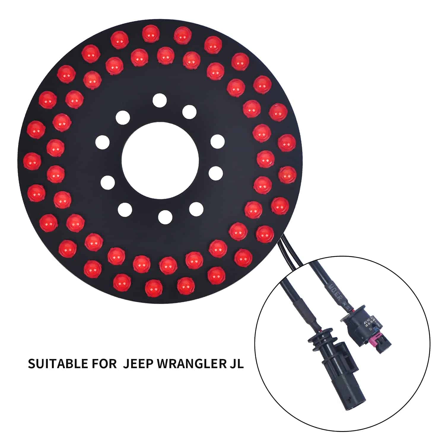 omotor 50pcs Led para Jeep Luz de freno de repuesto Tercera - Imagen 3