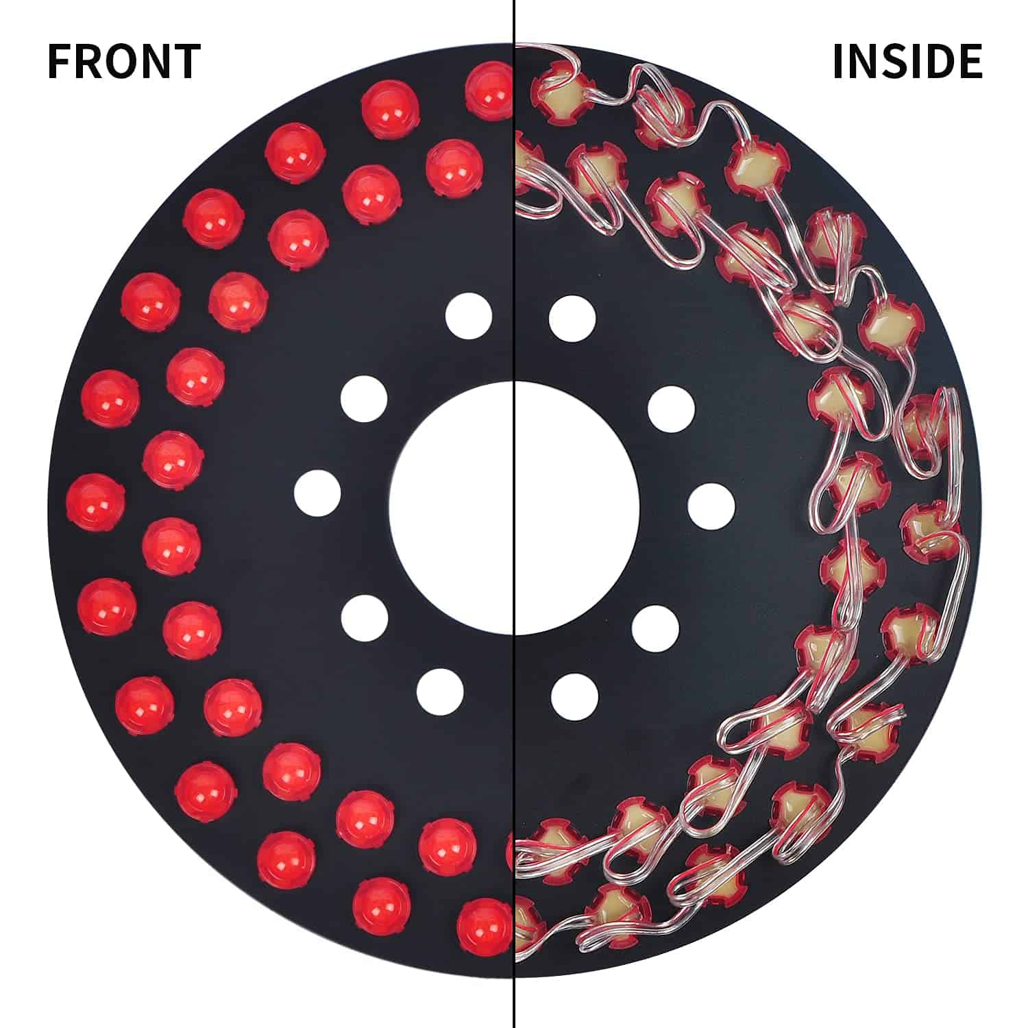 omotor 50pcs Led para Jeep Luz de freno de repuesto Tercera - Imagen 5
