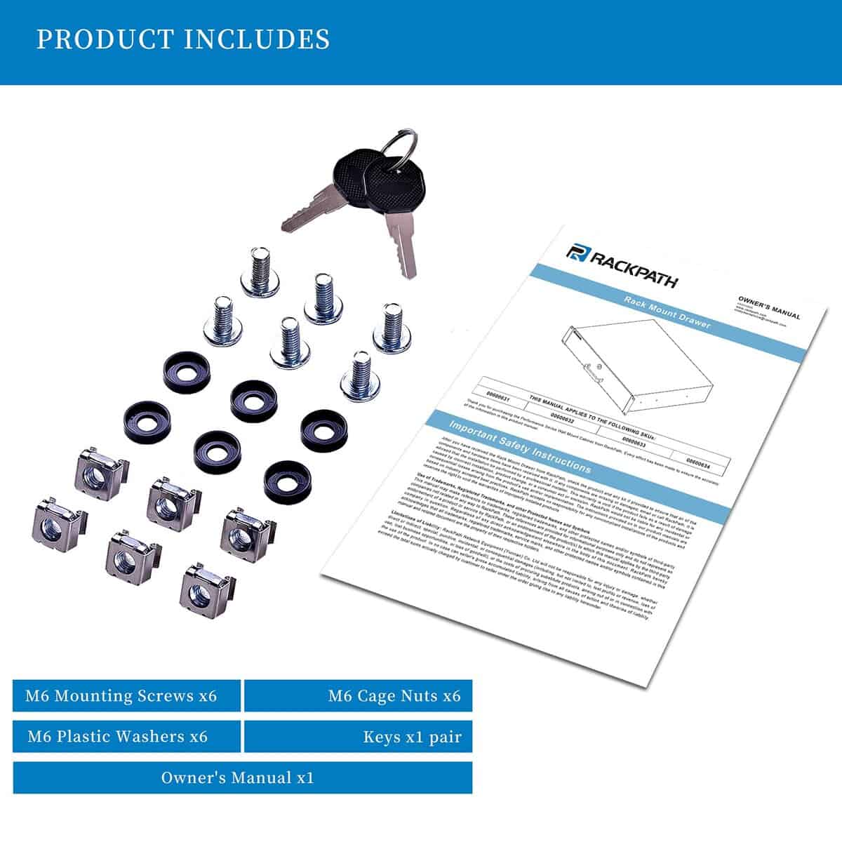 Cajón para Montaje en Rack de 4U para Racks o Gabinetes de - Imagen 7