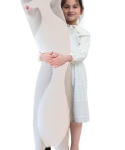 Almohada gigante de gato de peluche, lindo gatito durmiente