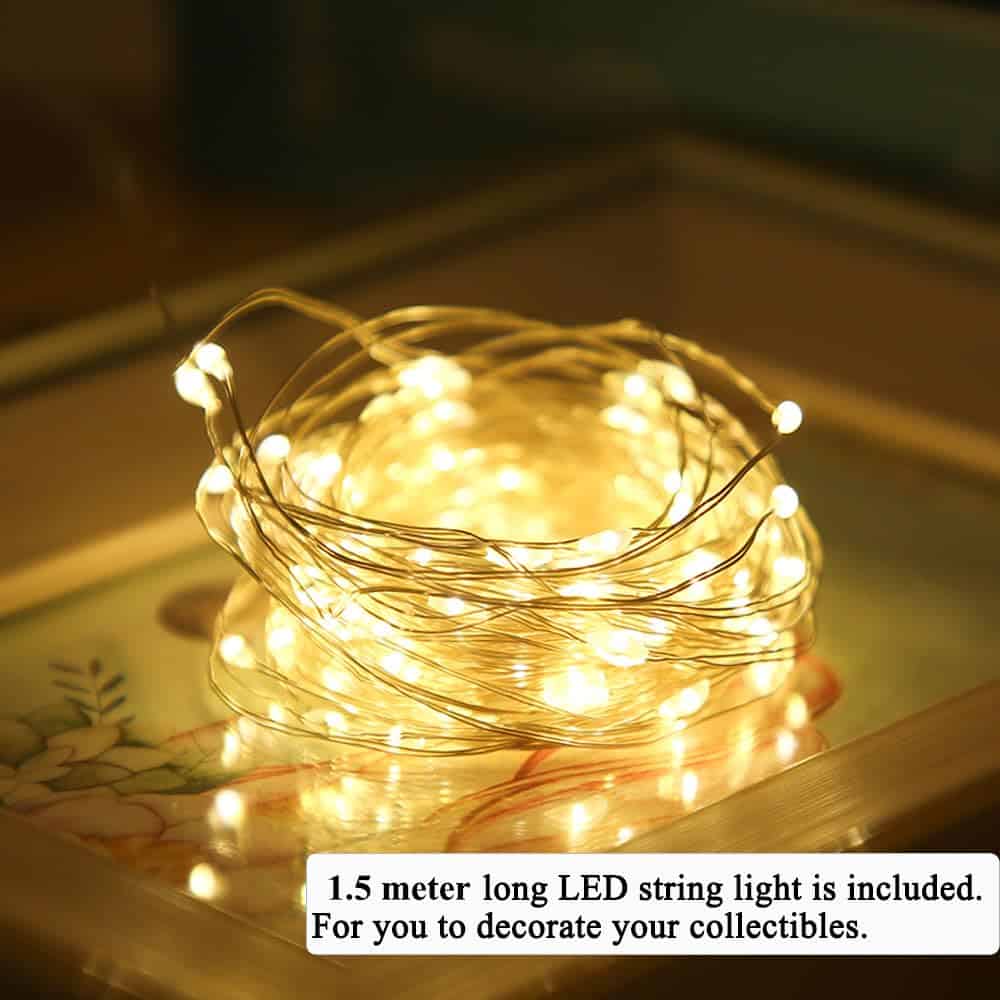 DuvinDD Estuche de Exhibición de Acrílico para Modelo de - Imagen 6