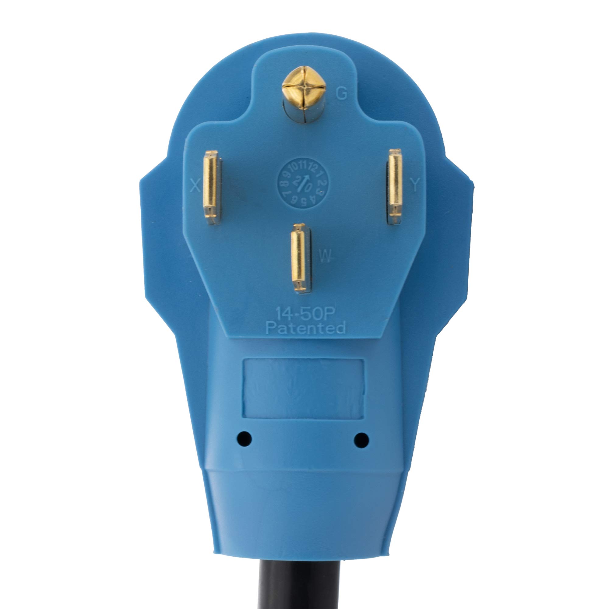 Adaptador de perro de 50 amperios a 50 amperios RecPro RV | - Imagen 6