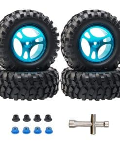 Rchobbytop 4pcs RC Neumáticos 12mm Hex RC Ruedas y