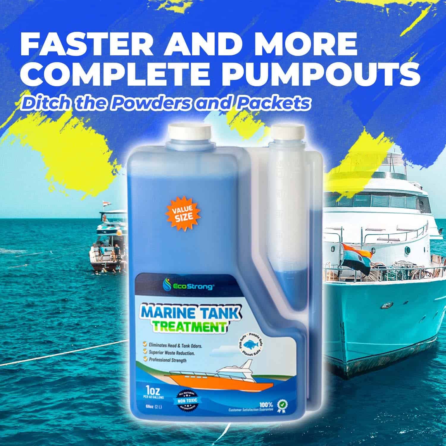 Tratamiento para Tanque de Retención Marino | Potente - Imagen 5