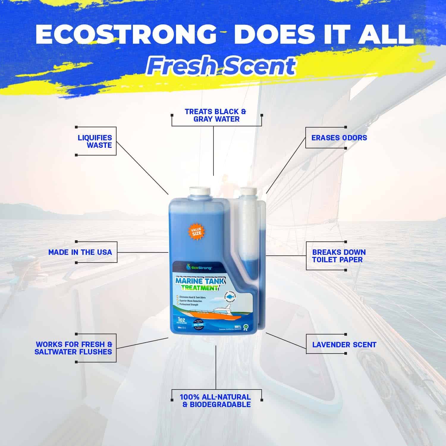 Tratamiento para Tanque de Retención Marino | Potente - Imagen 4