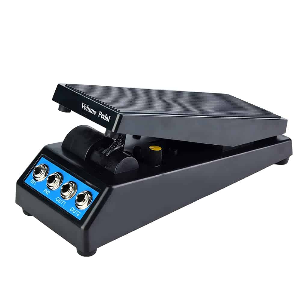Pedal de Volumen Estéreo para Guitarra Evonecy DF1511A,