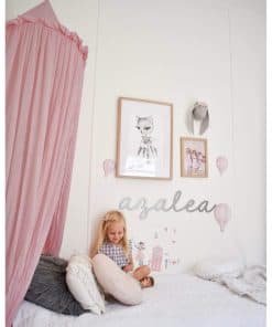 YIUOR Tienda de Cama para Niños con Volantes Cubierta de