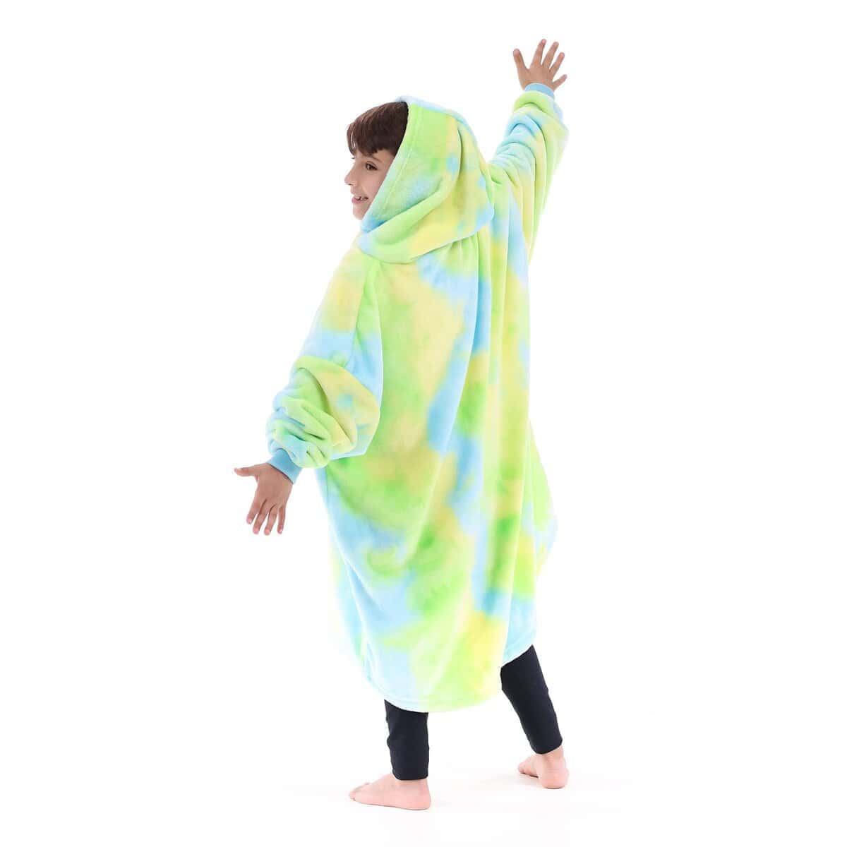 THE COMFY Dream Jr | Manta portátil de -Kids Sherbert Tie-dy - Imagen 5