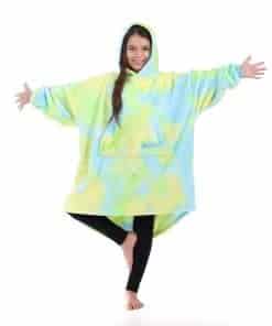 THE COMFY Dream Jr | Manta portátil de -Kids Sherbert Tie-dy