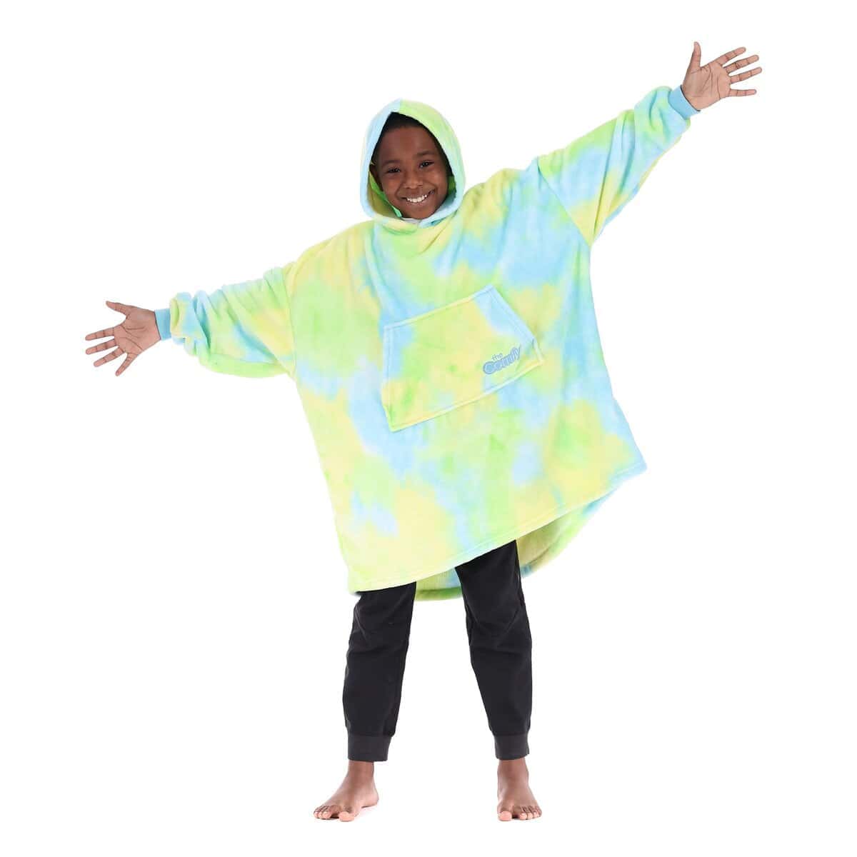 THE COMFY Dream Jr | Manta portátil de -Kids Sherbert Tie-dy - Imagen 3