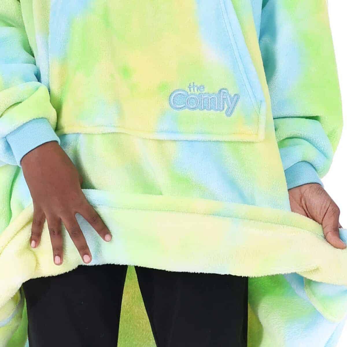 THE COMFY Dream Jr | Manta portátil de -Kids Sherbert Tie-dy - Imagen 8