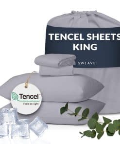 Sábanas de Eucalipto tamaño King de Sweave - Las Únicas