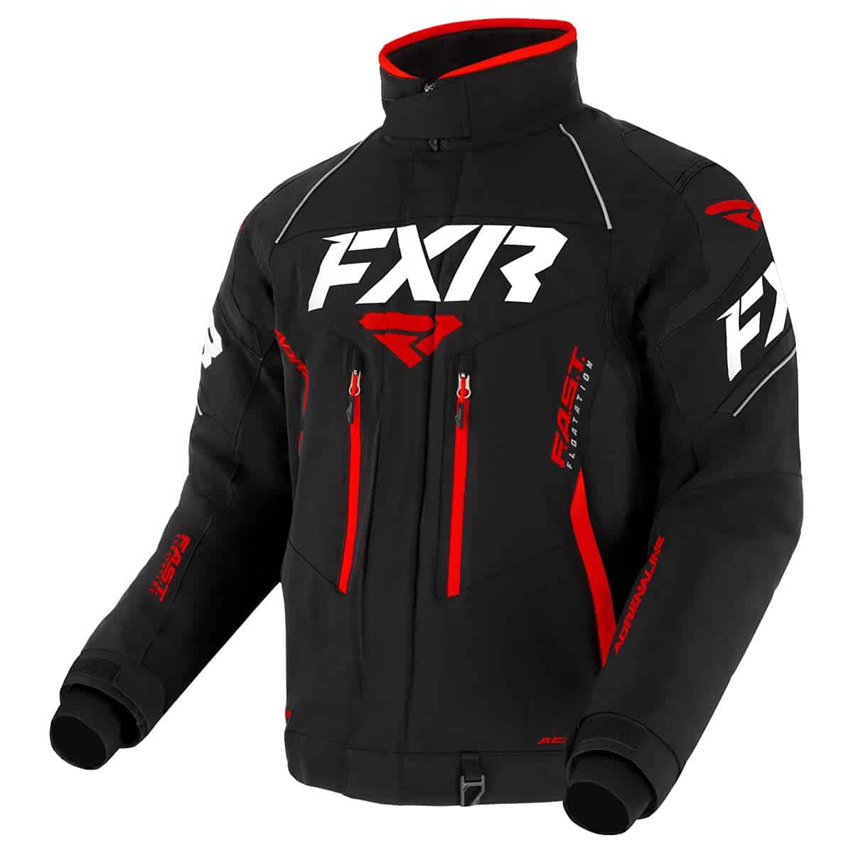Chamarra Adrenaline para Hombre de FXR (Negro/Rojo - Grande)