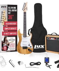 Kit de Guitarra Eléctrica LyxPro de 36 Pulgadas para Niños