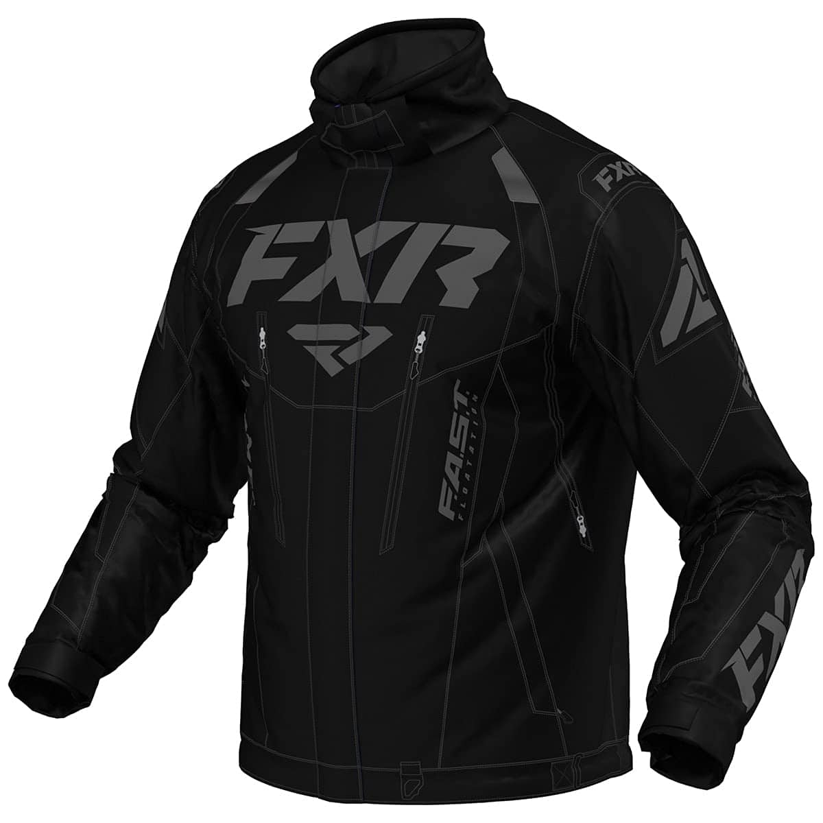 Chaqueta FXR Team FX para Hombre (Negro Ops - Extra Grande)