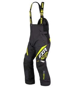 Pantalón FXR Team FX para Hombre (Negro/Amarillo Neon -