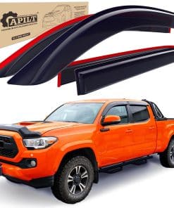 APILT Deflectores de Ventana para Toyota Tacoma Double Cab