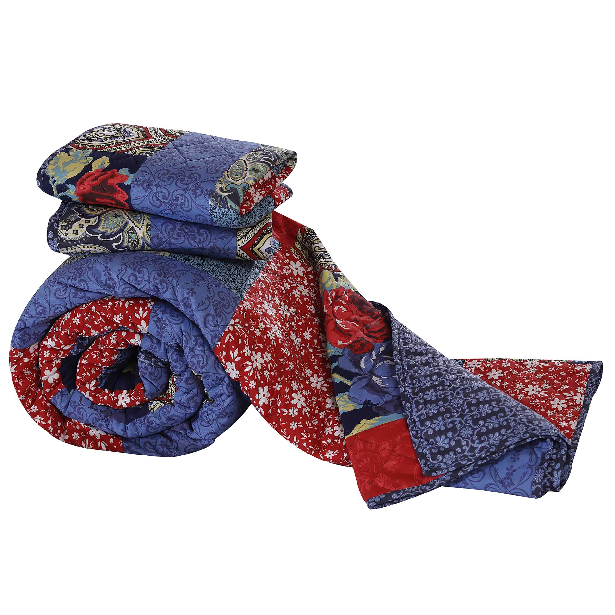 Juego de Edredón RUVANTI 100% Algodón 3 Piezas para Cama - Imagen 10