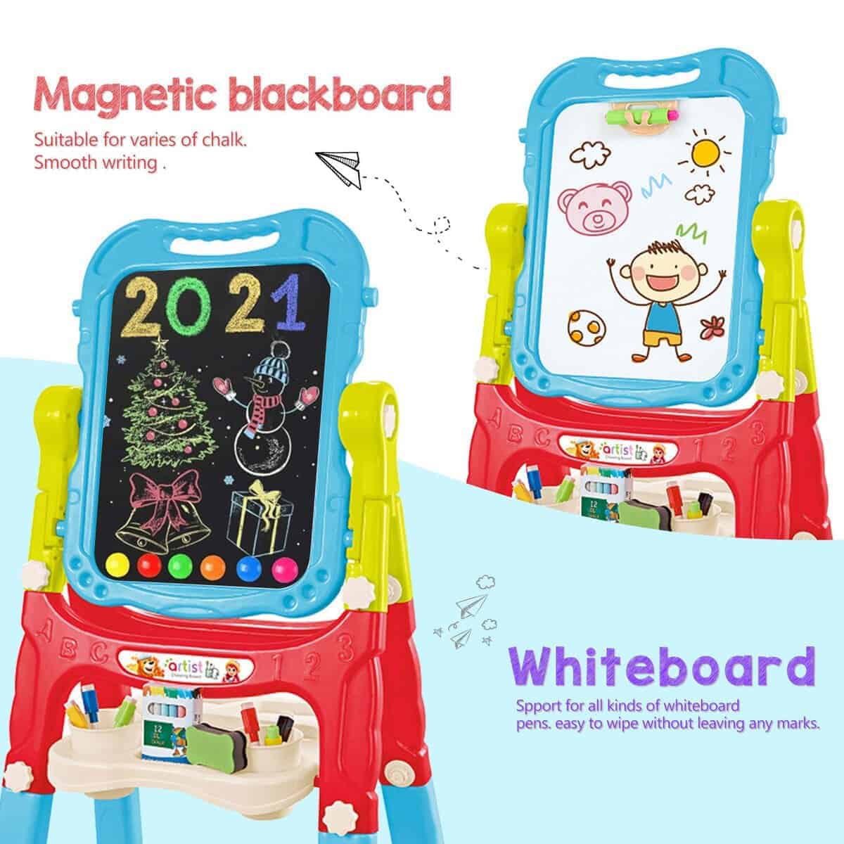 Caballete Mojitodon para Niños, Caballete de Arte Ajustable - Imagen 8