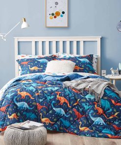 UMCHORD Juego de Edredón para Niños Queen con 7 Piezas de