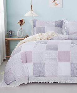 Juego de Ropa de Cama Softta Vintage Modern Buffalo Plaid