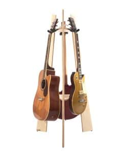 Ruach GR-1 Premium Hardwood 3 Way Multi Guitar Stand Rack -