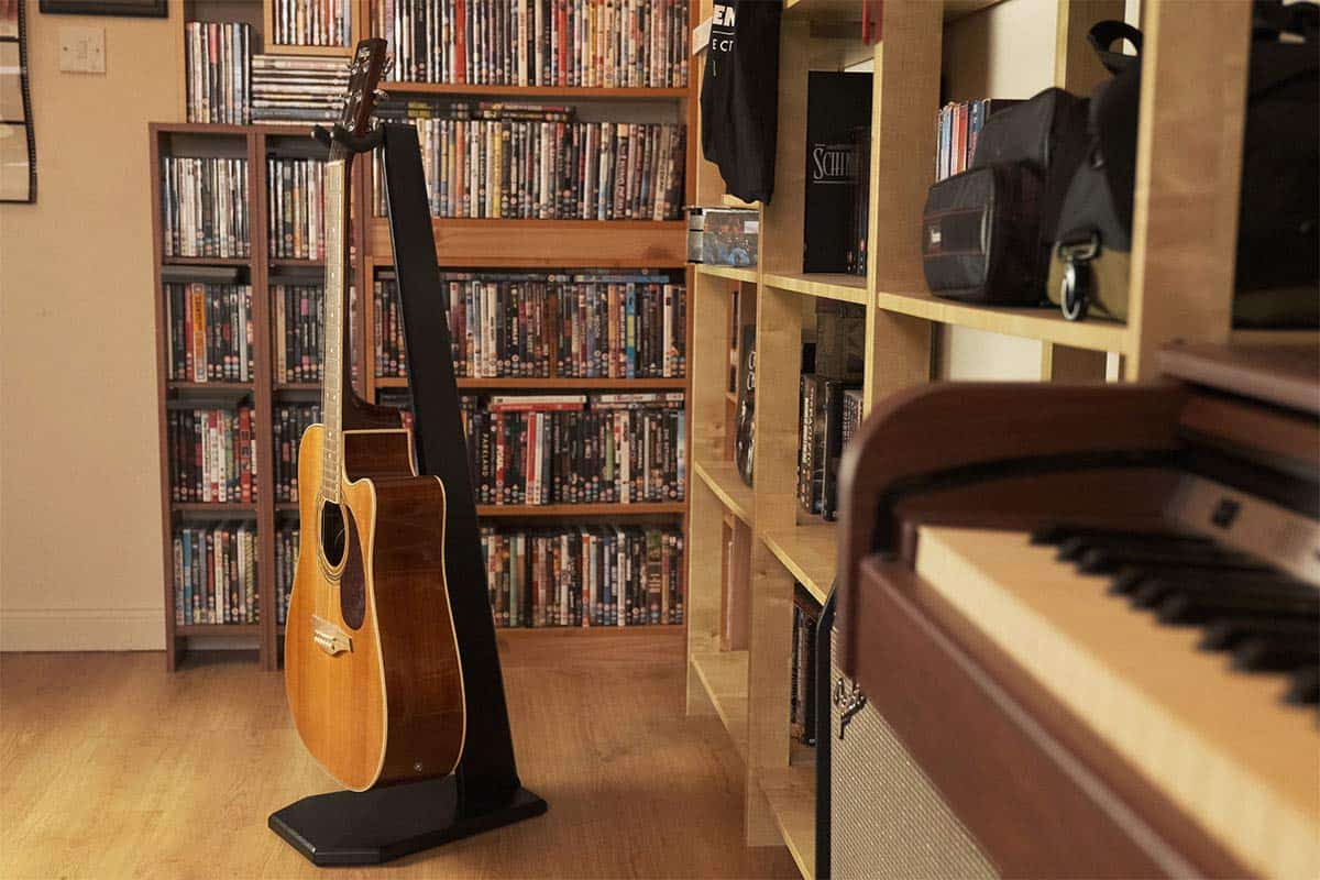 Ruach GS-5 Soporte de Guitarra Acústica y Eléctrica de - Imagen 10